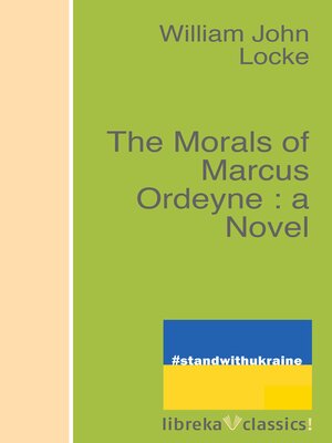 cover image of The Morals of Marcus Ordeyne
